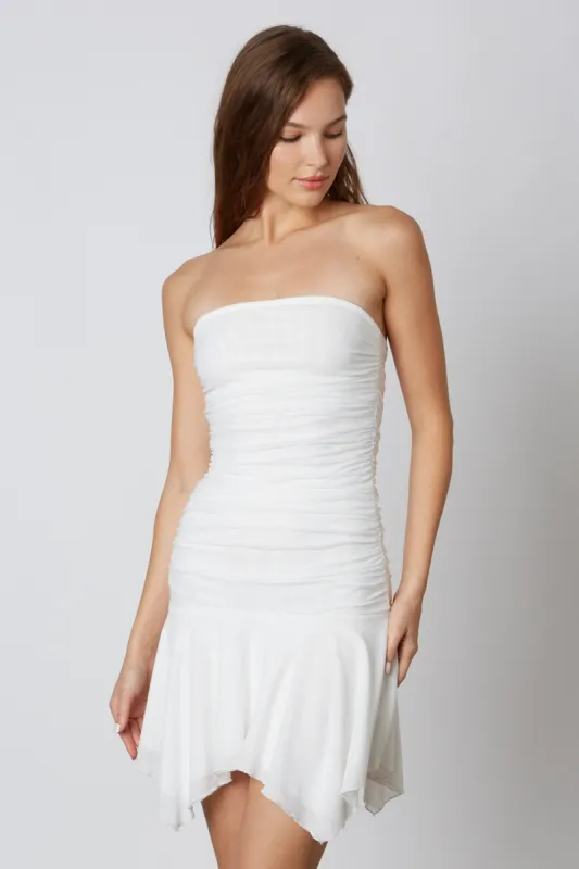 Mesh Asymmetrical Dress sold by Cotton Candy LA