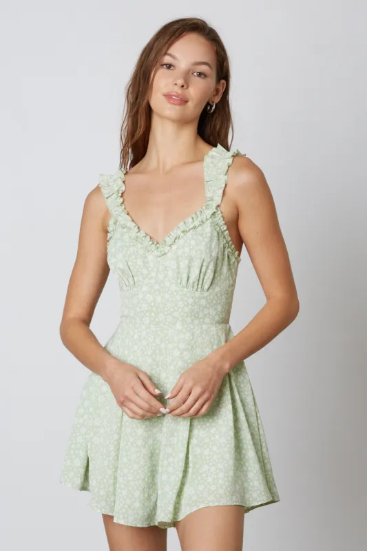 Floral Romper sold by Cotton Candy LA
