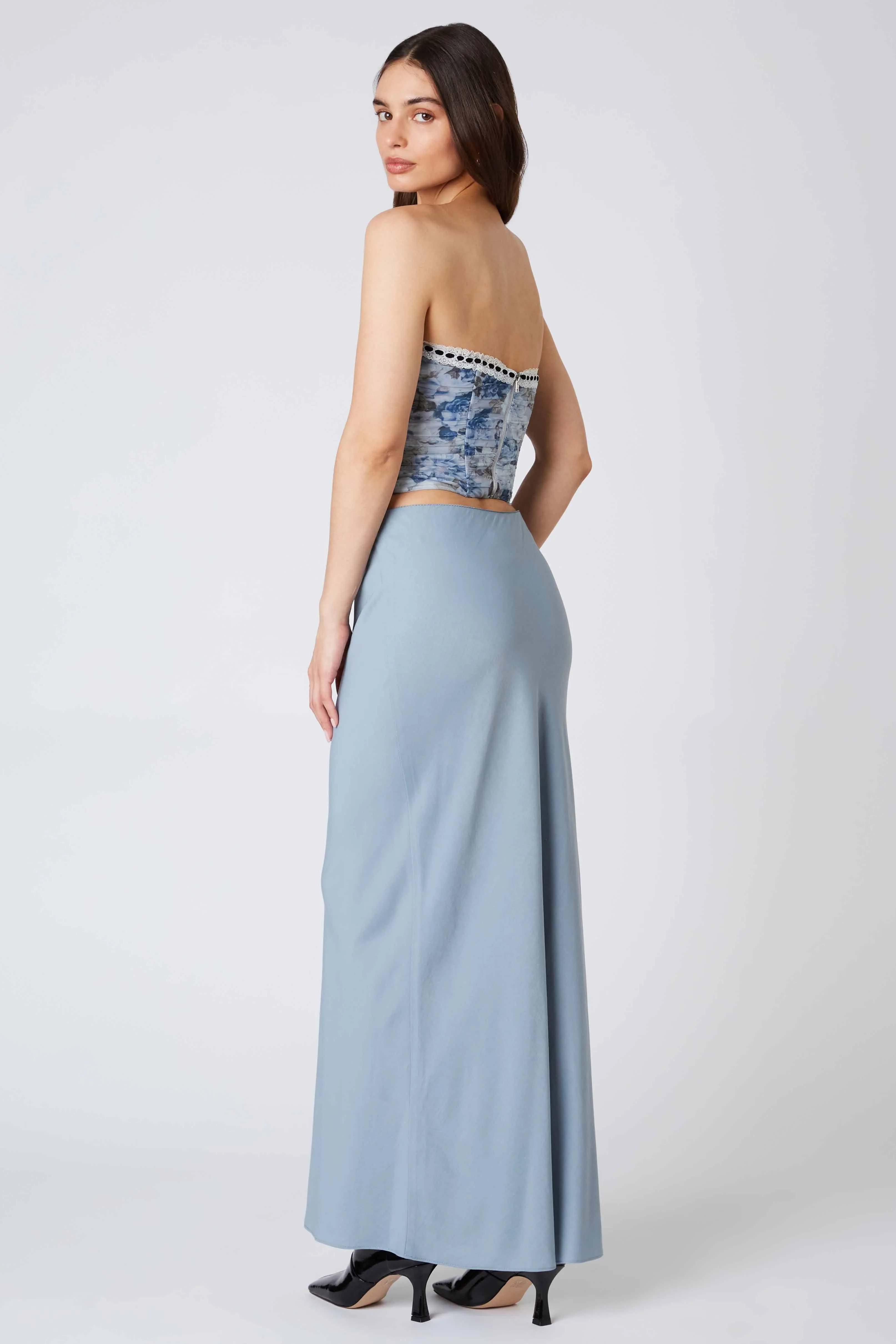 Bias Maxi Skirt sold by Cotton Candy LA product image thumbnail 3