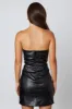 Vegan Leather Tube Dress sold by Cotton Candy LA
