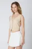 Linen Cropped Vest sold by Cotton Candy LA