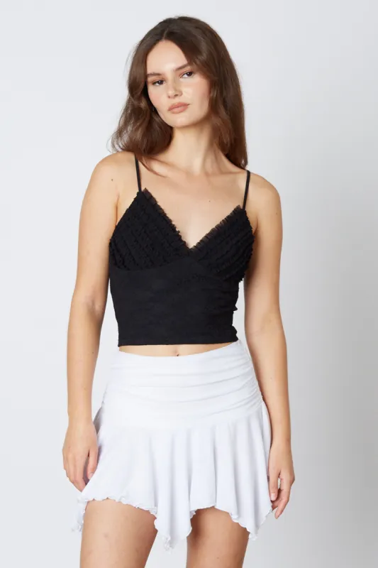 Asymmetrical Mesh Skirt sold by Cotton Candy LA