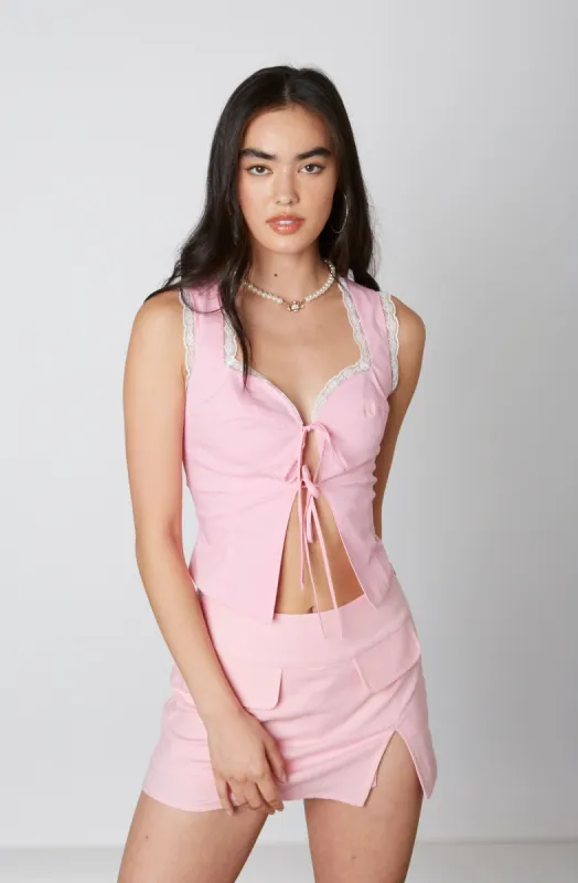 Tie Front Corset sold by Cotton Candy LA