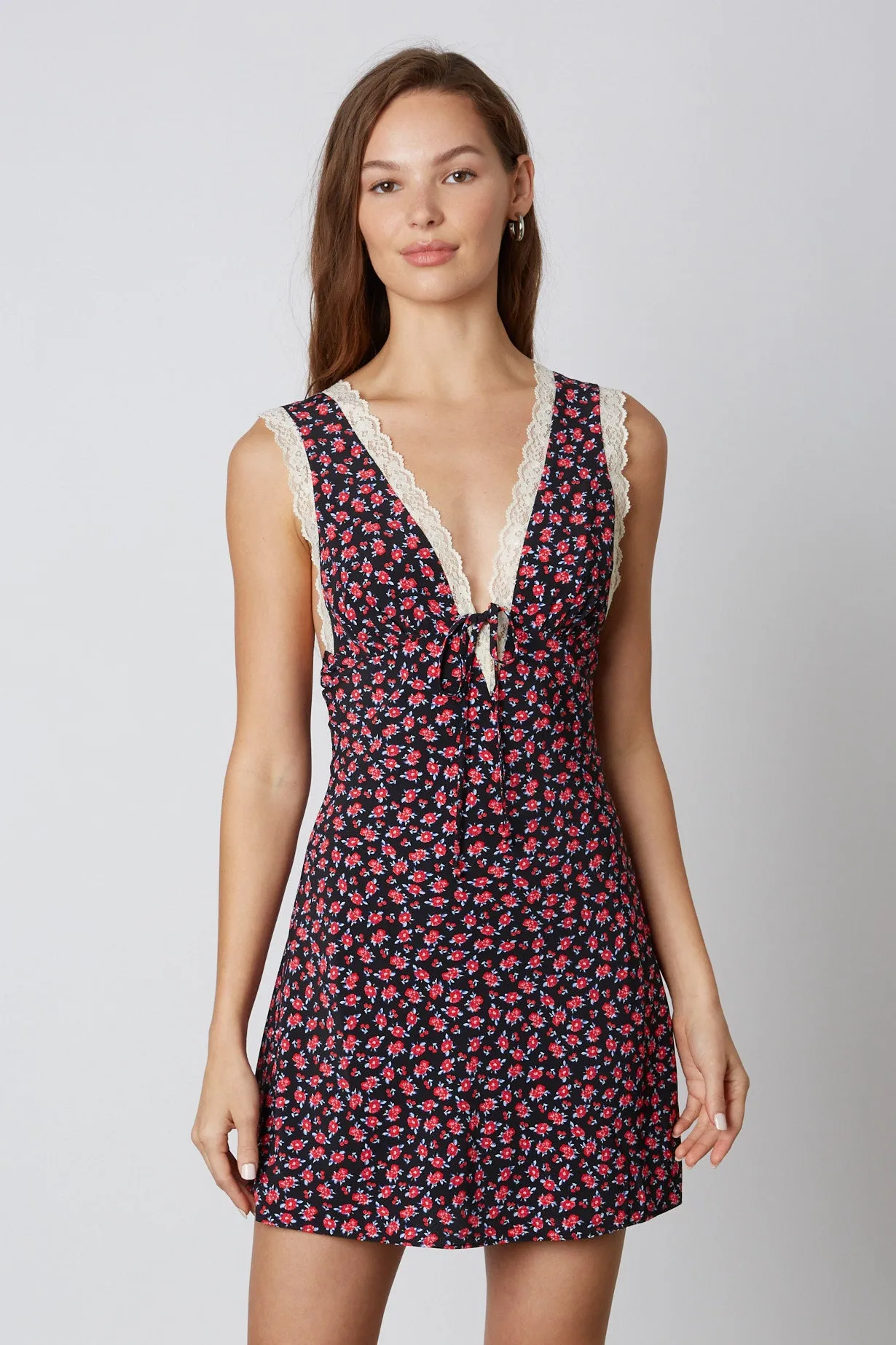 Floral Mini Dress sold by Cotton Candy LA product image thumbnail 4