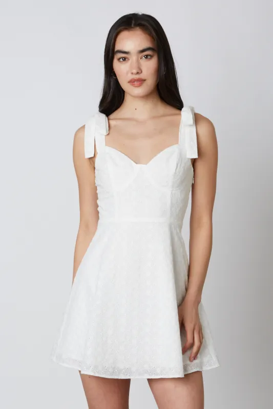 Eyelet Mini Dress sold by Cotton Candy LA
