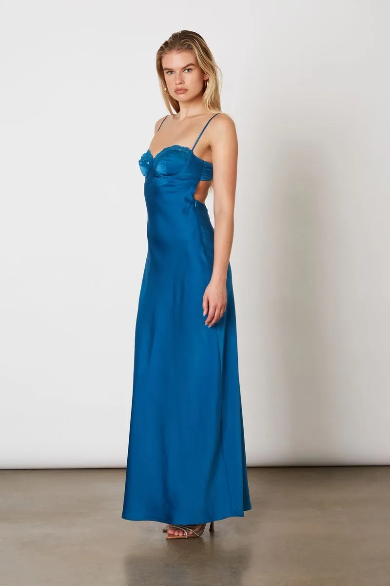 Satin Bustier Gown sold by Cotton Candy LA product image thumbnail 2