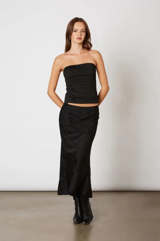 Jacquard Midi Bias Skirt sold by Cotton Candy LA