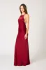 High-Neck Cowl Back Gown sold by Cotton Candy LA