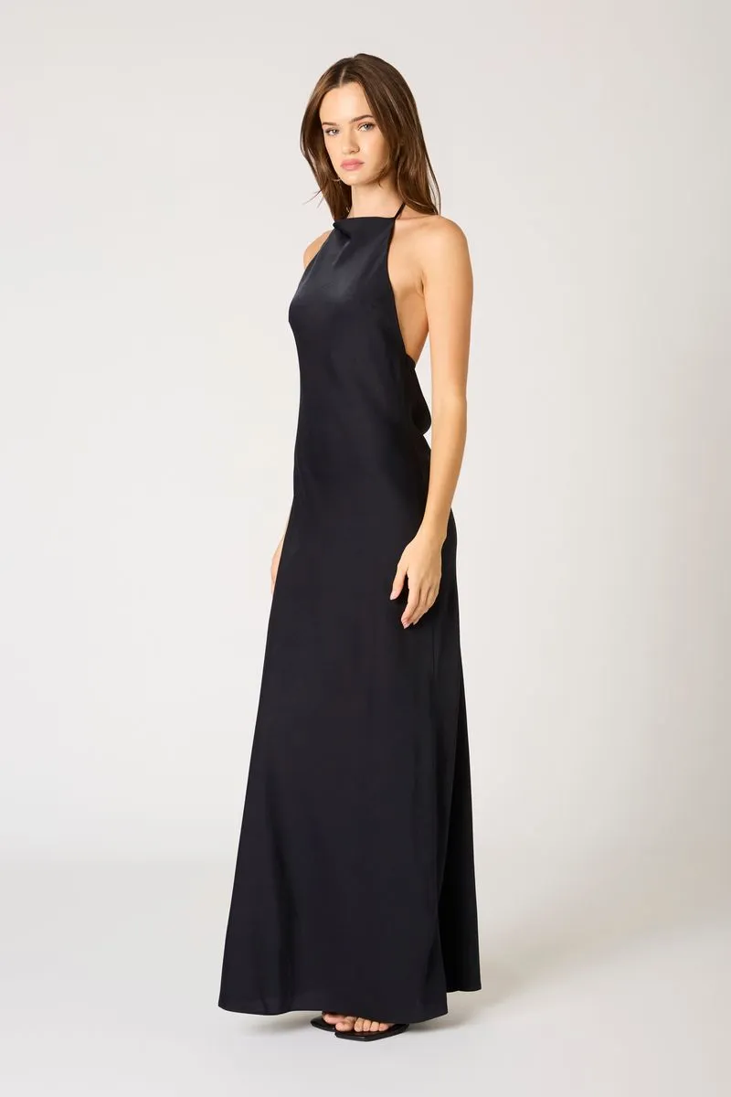High-Neck Cowl Back Gown sold by Cotton Candy LA product image thumbnail 2