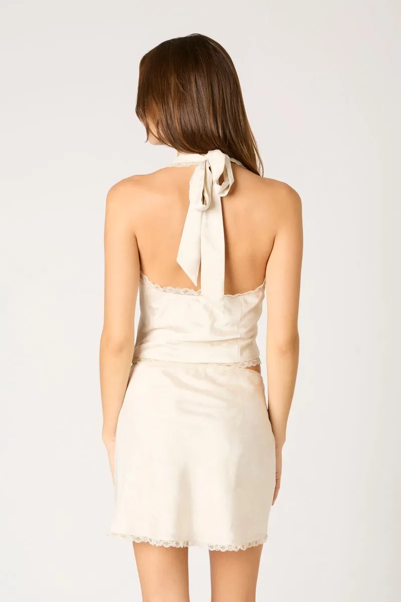 Halter Bias Top sold by Cotton Candy LA product image thumbnail 3