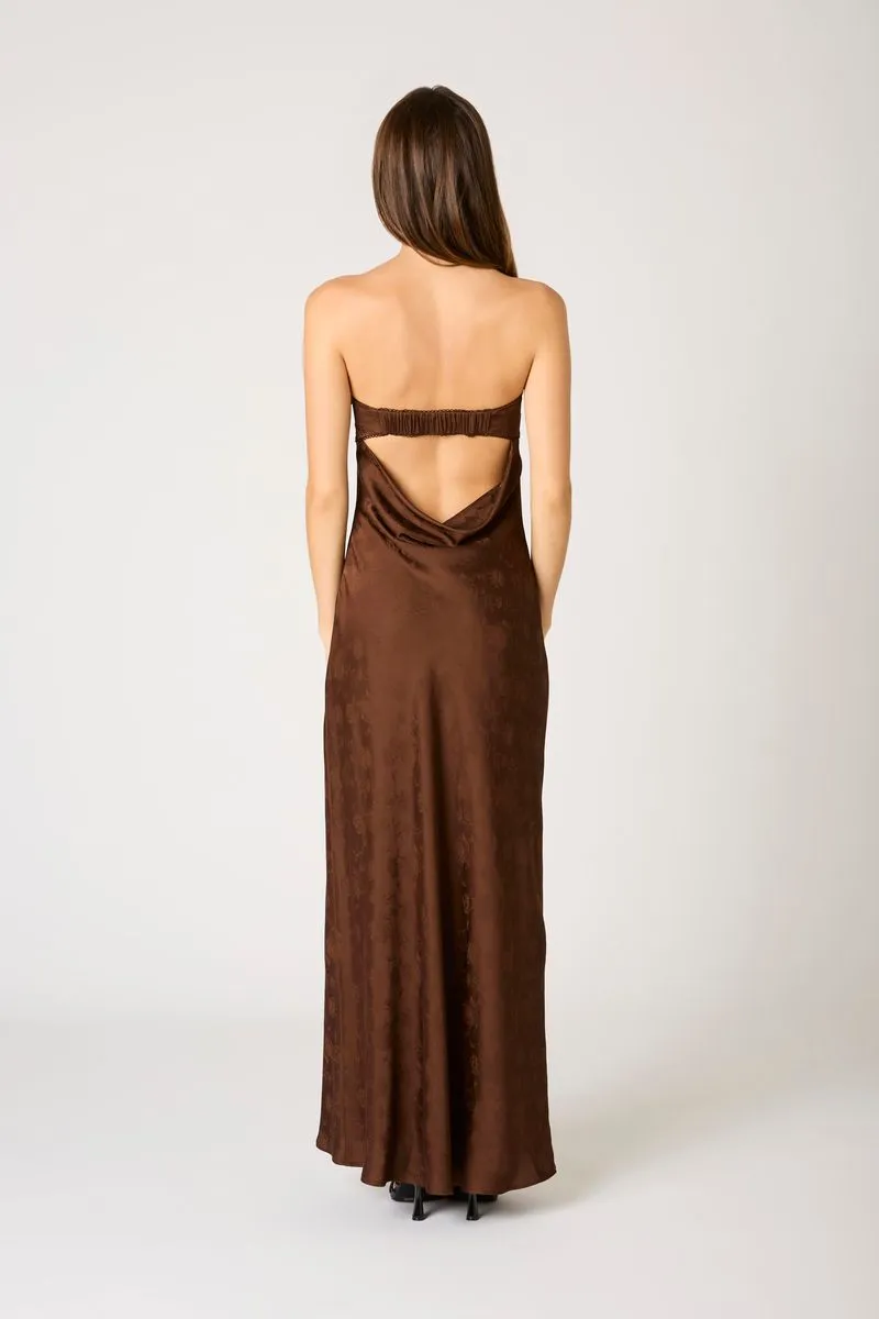 Strapless Open Cowl Back Gown sold by Cotton Candy LA product image thumbnail 3
