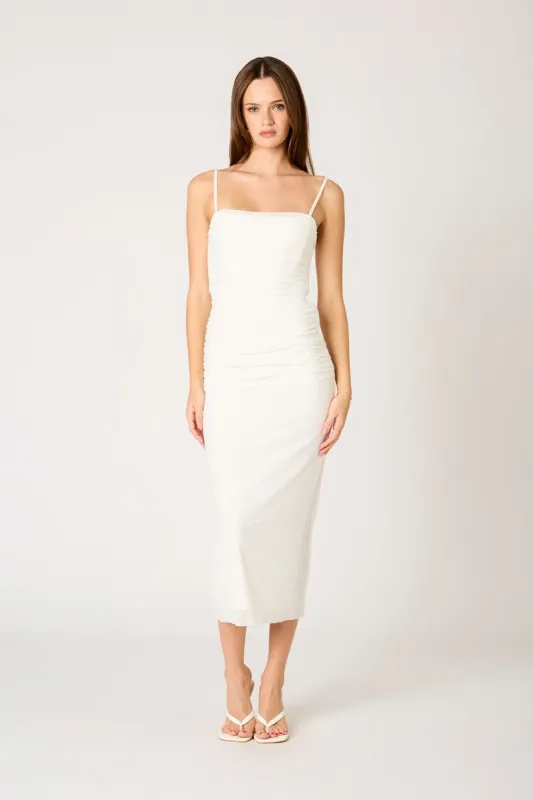Corset Mesh Midi Dress sold by Cotton Candy LA