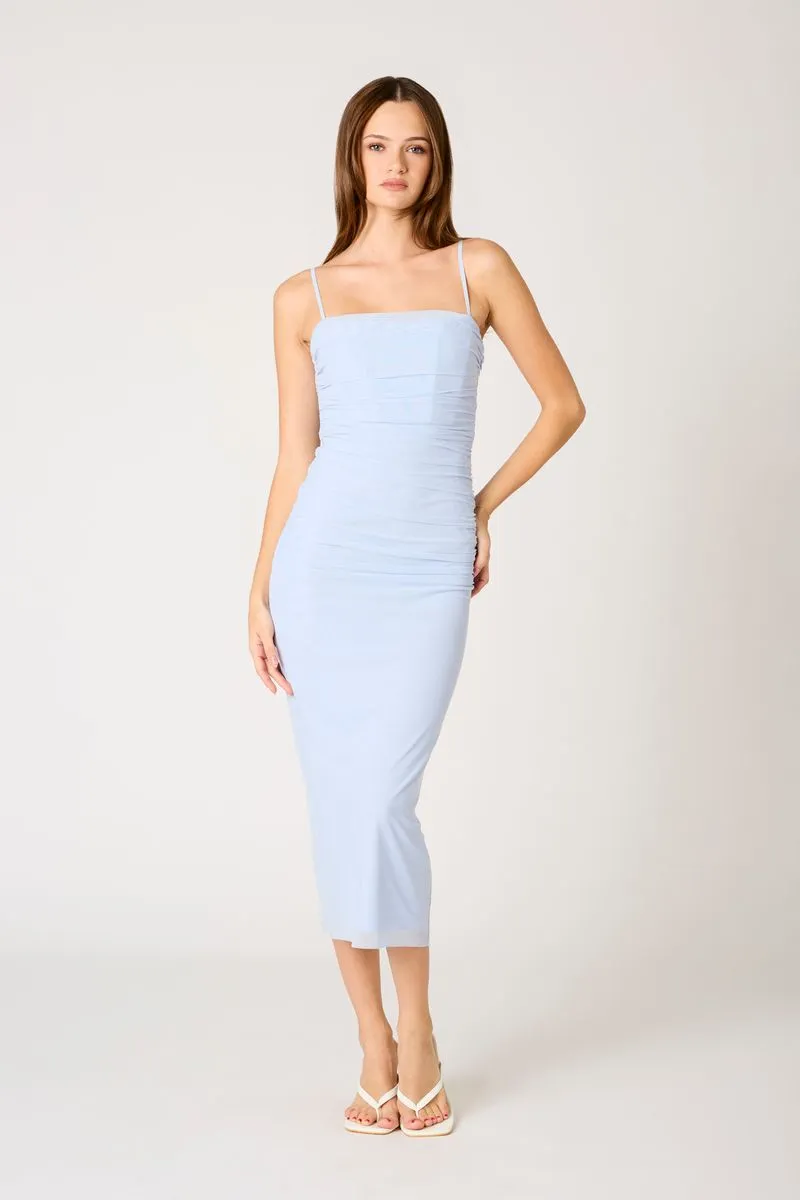 Corset Mesh Midi Dress sold by Cotton Candy LA