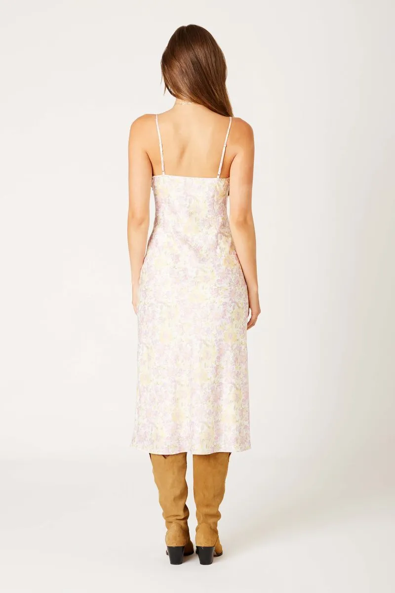 Vintage Satin Midi Dress sold by Cotton Candy LA product image thumbnail 4