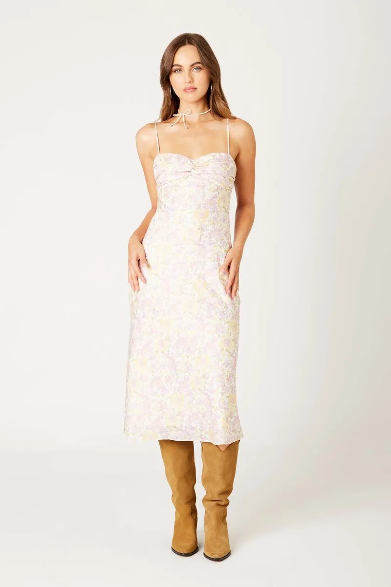 Vintage Satin Midi Dress sold by Cotton Candy LA product image thumbnail 2