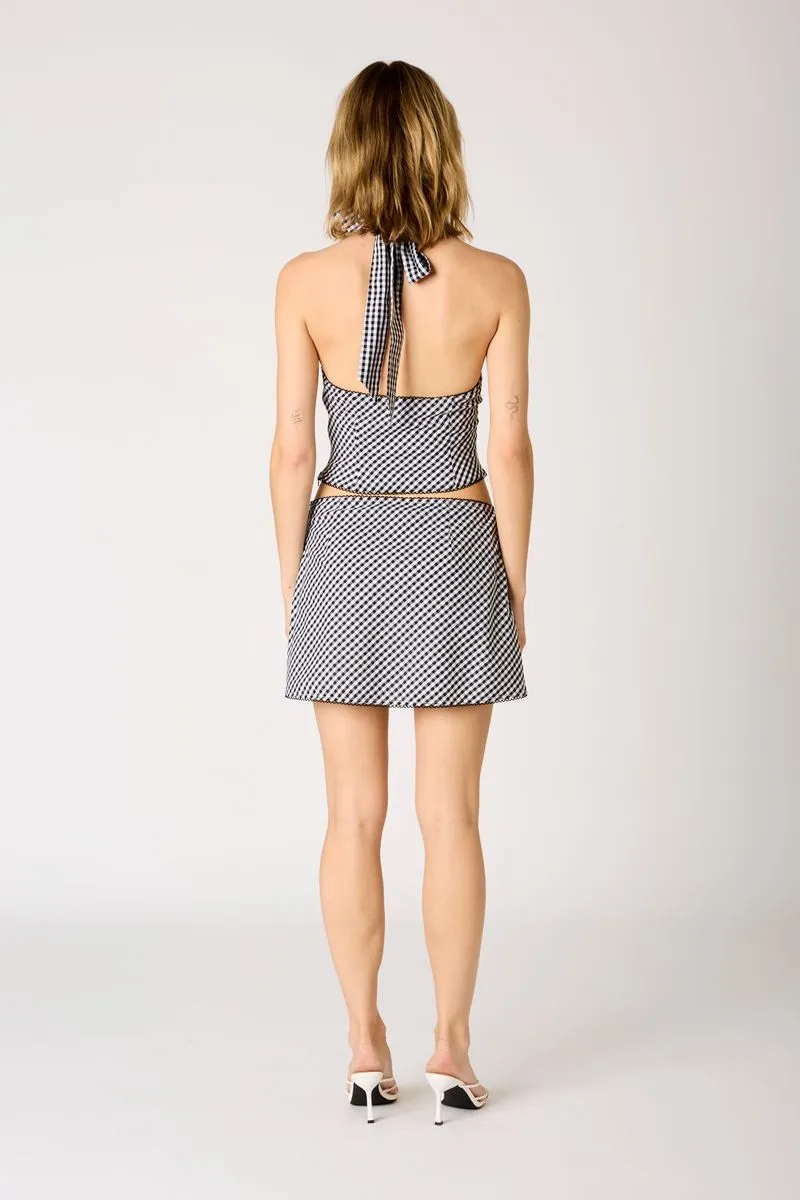 Gingham Halter Top sold by Cotton Candy LA product image thumbnail 3