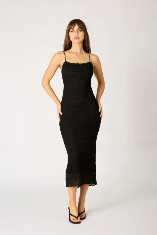 Textured Midi Dress sold by Cotton Candy LA