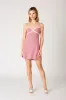 Gingham Mini Slip Dress sold by Cotton Candy LA