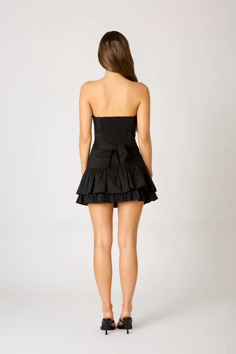 Strapless Ruched Mini Dress sold by Cotton Candy LA product image thumbnail 3