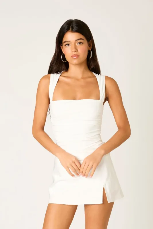 Satin A-line Mini Skirt sold by Cotton Candy LA