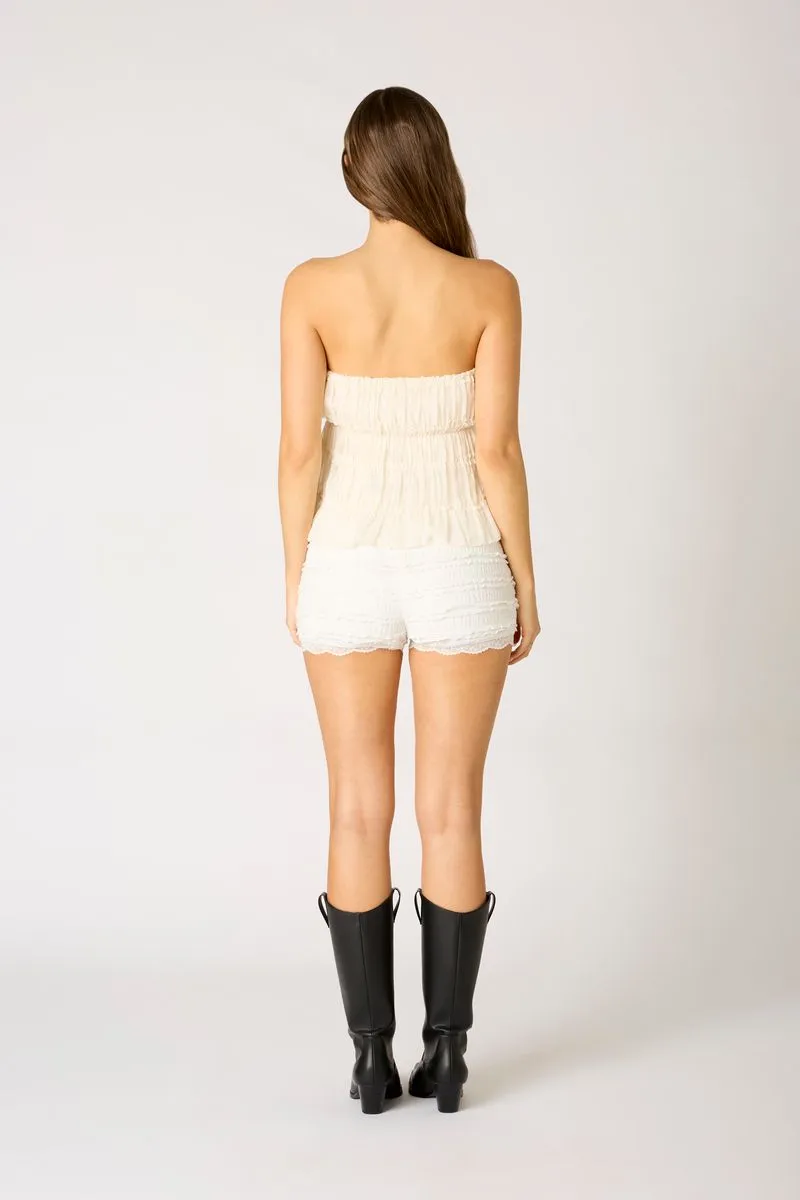 Smocked Ruffle Tube Top sold by Cotton Candy LA product image thumbnail 3