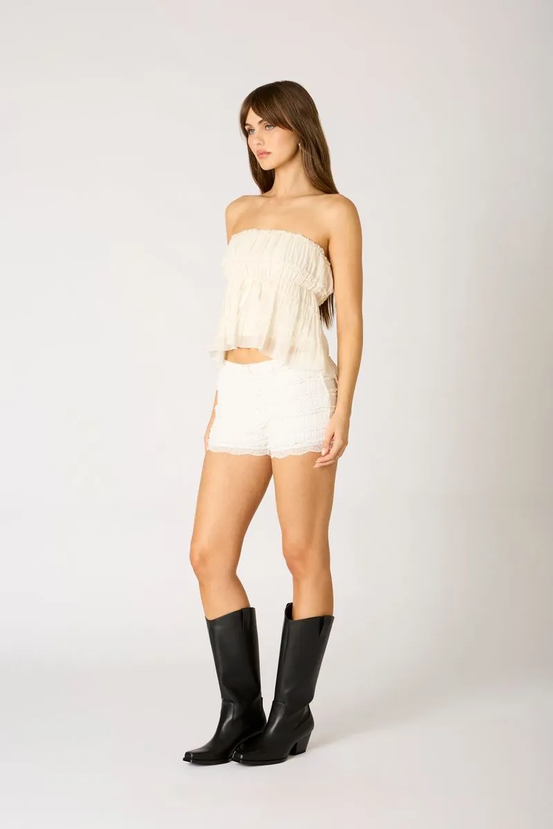 Smocked Ruffle Tube Top sold by Cotton Candy LA product image thumbnail 2