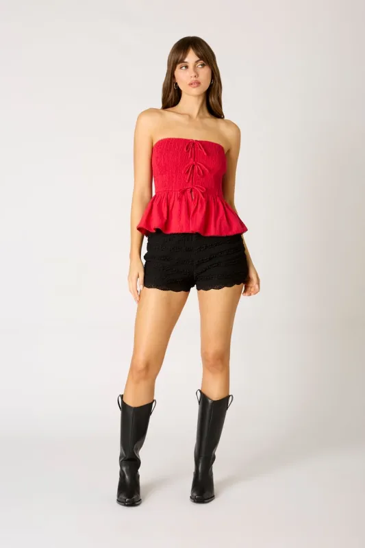 Smocked Peplum Top sold by Cotton Candy LA