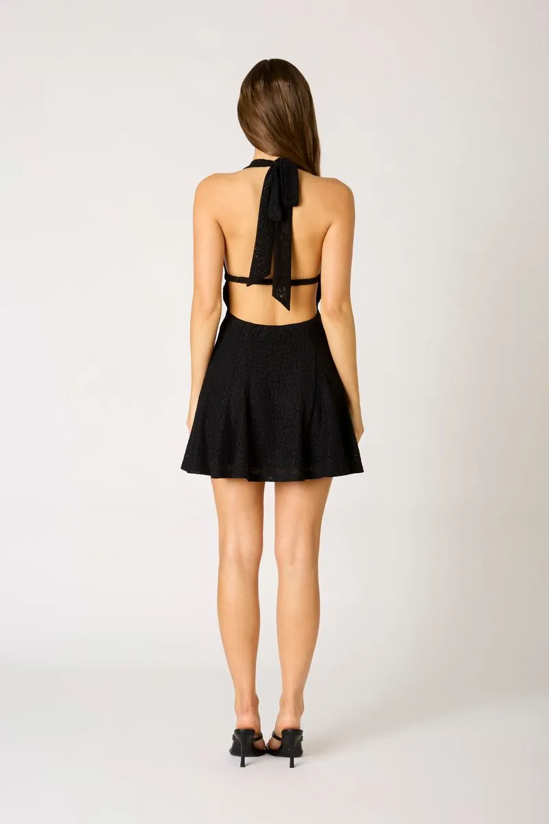 Lace Halter Mini Dress sold by Cotton Candy LA product image thumbnail 3
