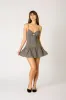 Gingham Cut Out Mini Dress sold by Cotton Candy LA