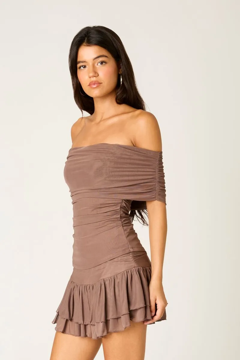 Off Shoulder Mesh Top sold by Cotton Candy LA product image thumbnail 2