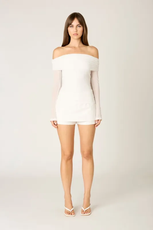 Off Shoulder Long Sleeve sold by Cotton Candy LA