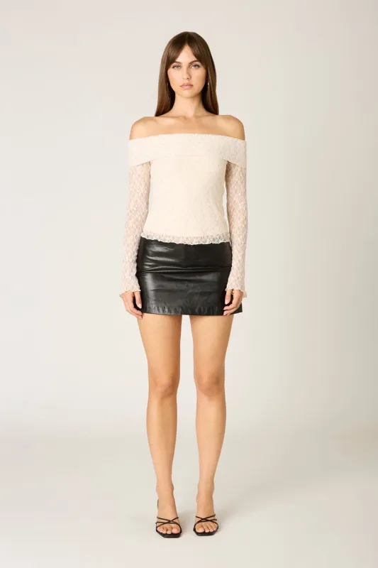 Off Shoulder Lace Top sold by Cotton Candy LA