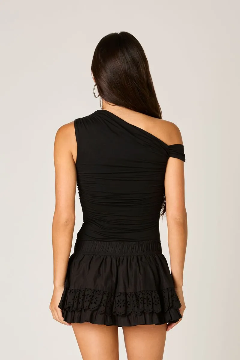 Eyelet Ruffle Mini Skirt sold by Cotton Candy LA product image thumbnail 3