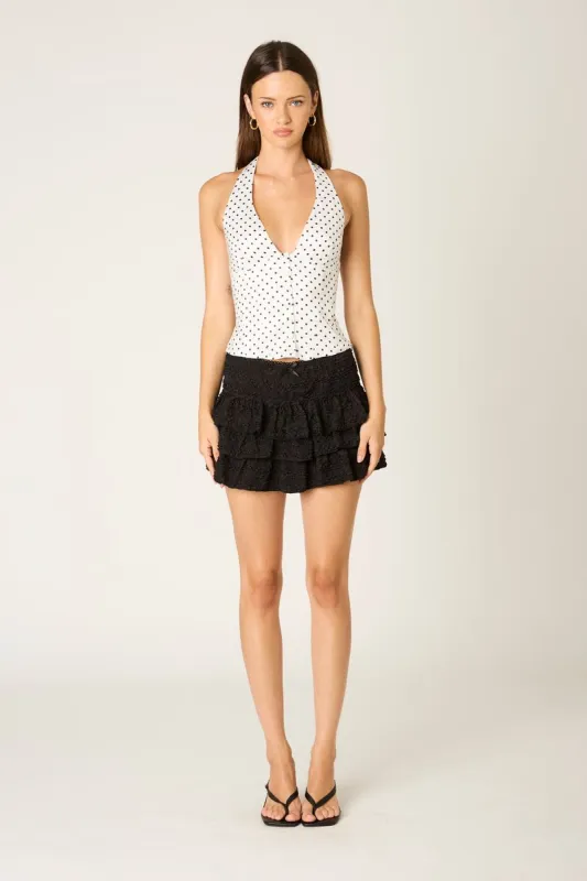 Tiered Ruffle Mini Skirt sold by Cotton Candy LA