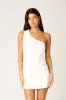 Asymmetrical Ruched Top sold by Cotton Candy LA
