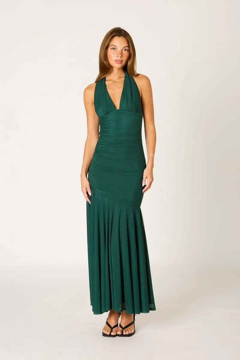 Stretch Mesh Halter Gown sold by Cotton Candy LA