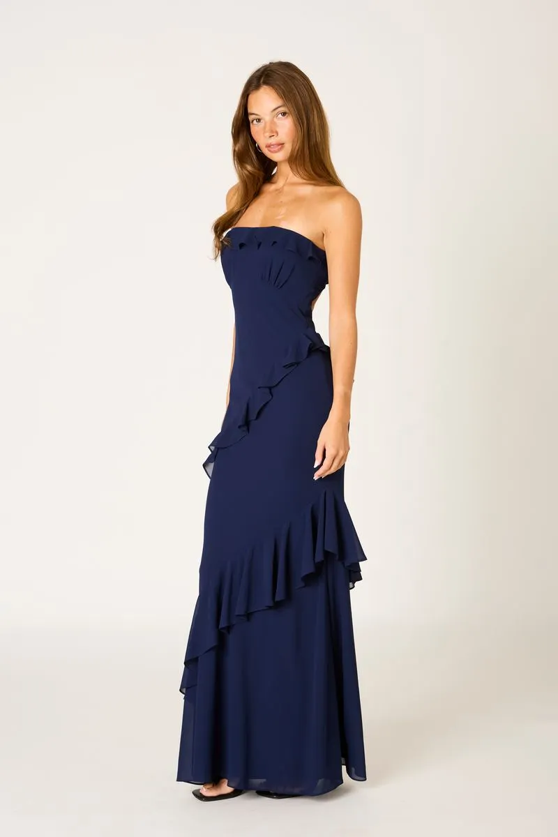Cascade Ruffle Gown sold by Cotton Candy LA product image thumbnail 2