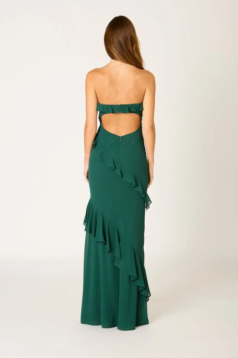 Cascade Ruffle Gown sold by Cotton Candy LA product image thumbnail 3