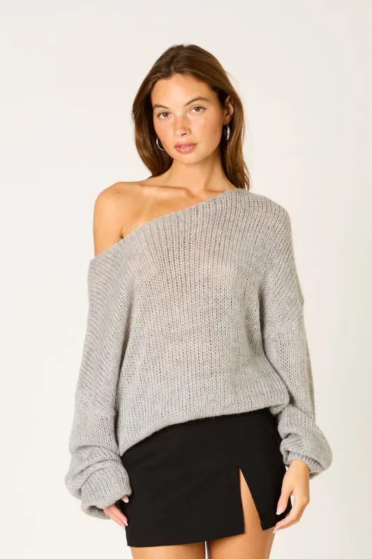 Slouchy Knit Sweater sold by Cotton Candy LA
