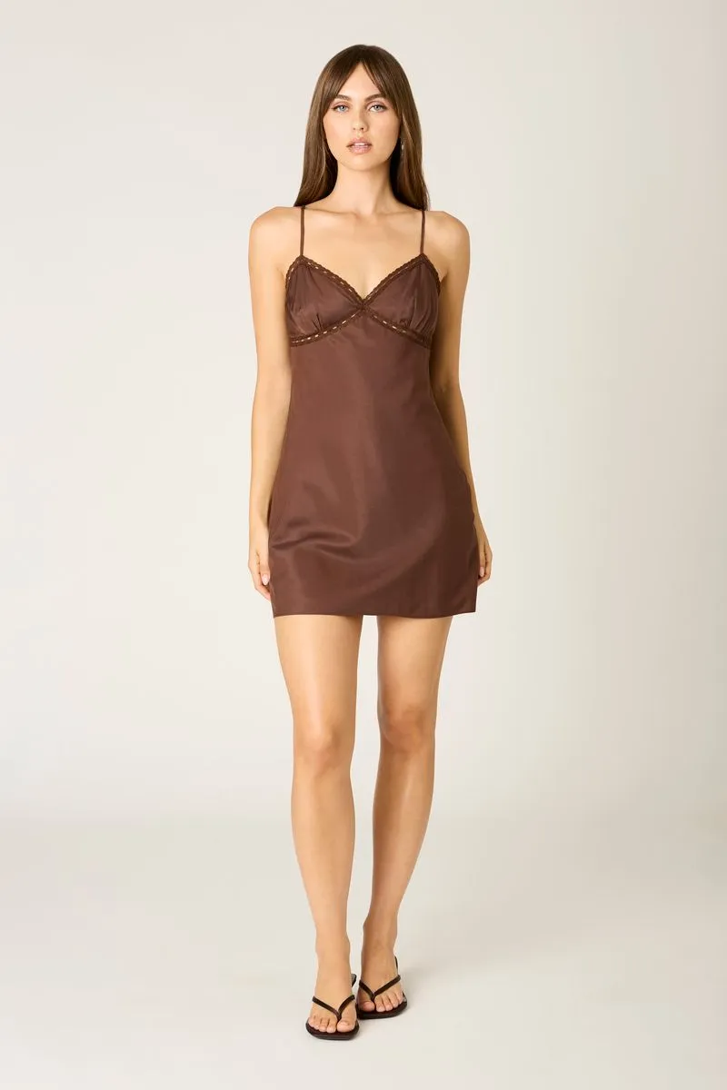 Satin Cami Mini Dress sold by Cotton Candy LA