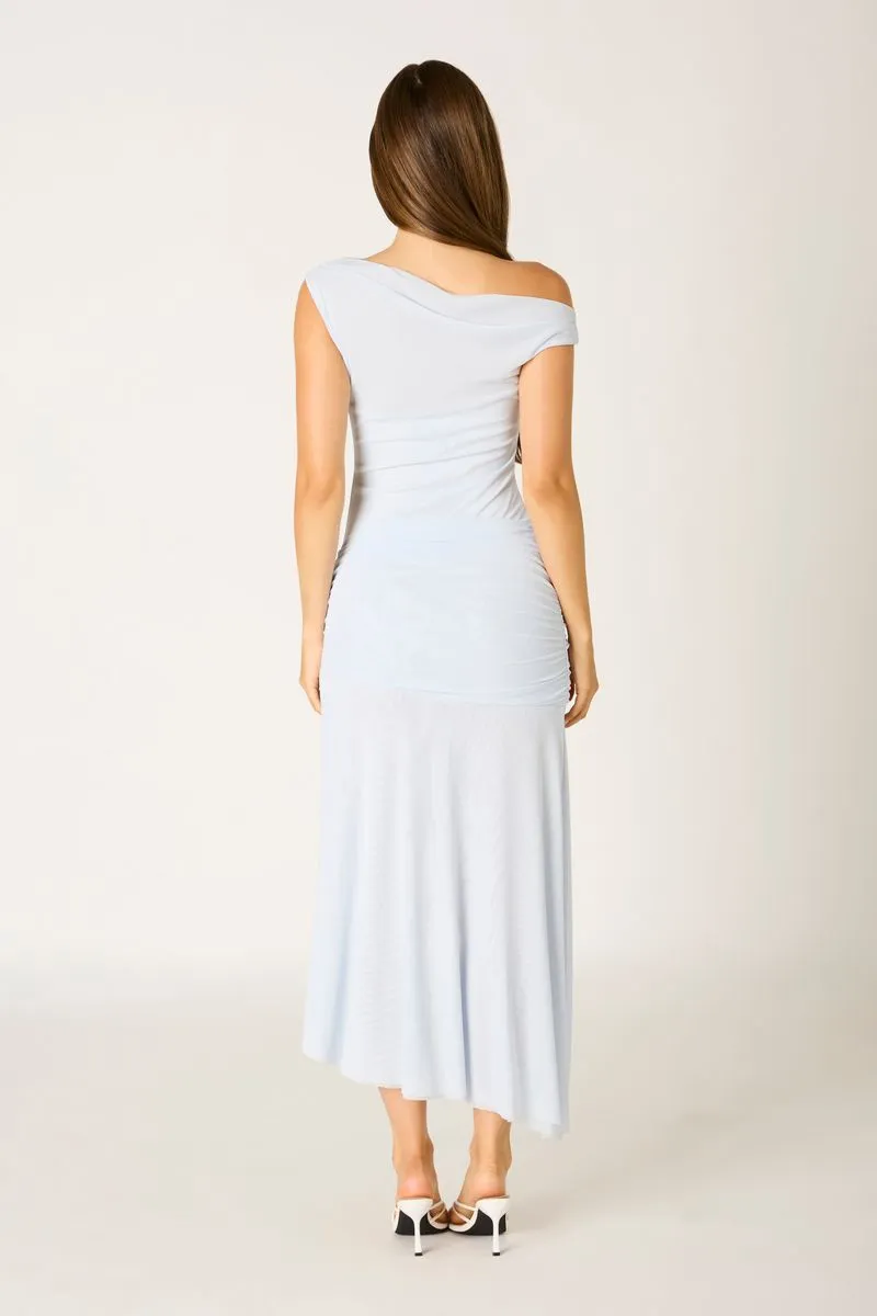 Mesh Asymmetric Midi Dress sold by Cotton Candy LA product image thumbnail 3