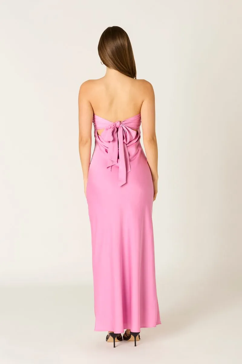 Tie-back Strapless Maxi Dress sold by Cotton Candy LA product image thumbnail 4