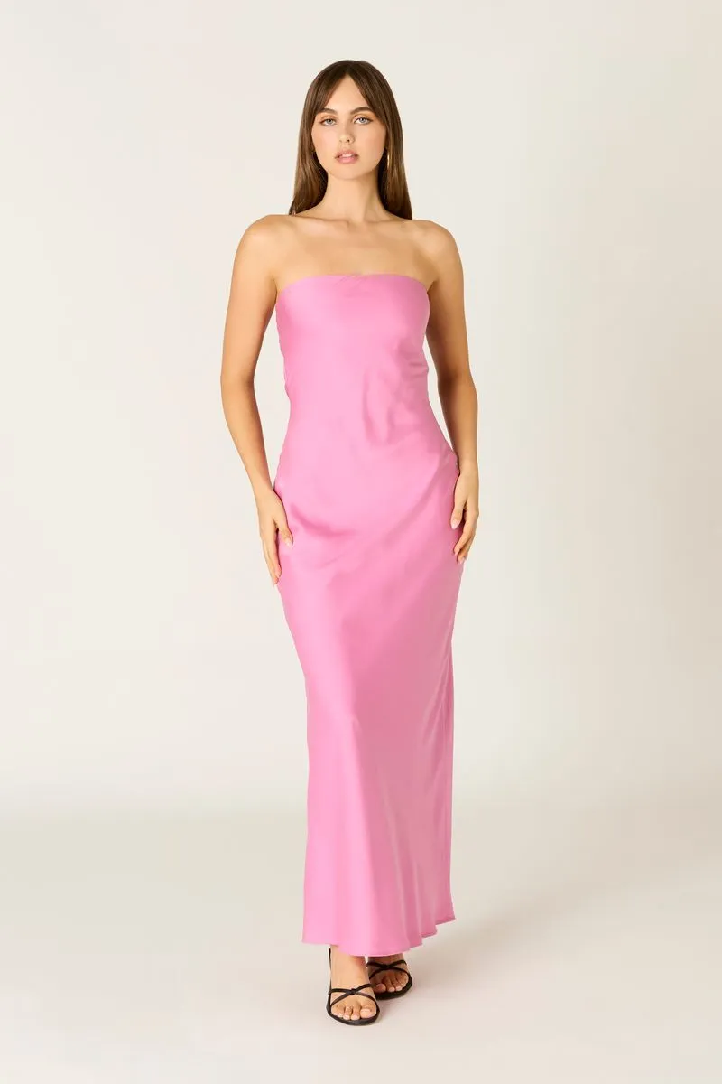 Tie-back Strapless Maxi Dress sold by Cotton Candy LA product image thumbnail 2