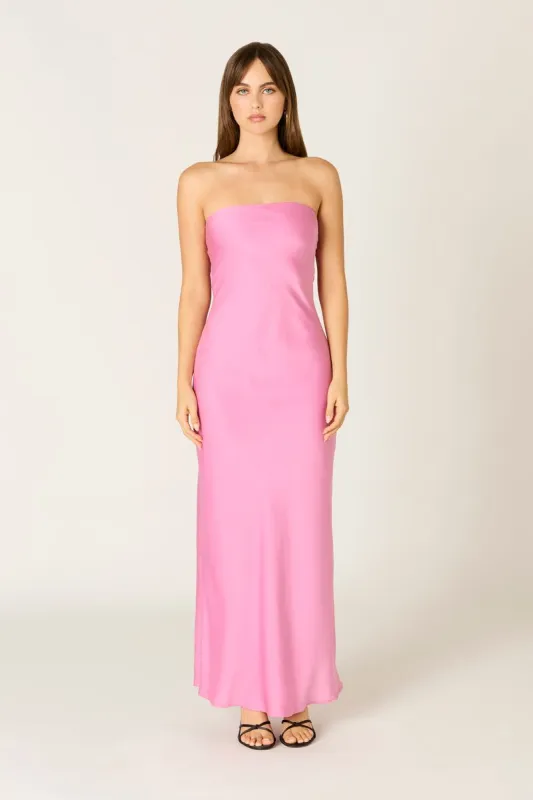 Tie-back Strapless Maxi Dress sold by Cotton Candy LA