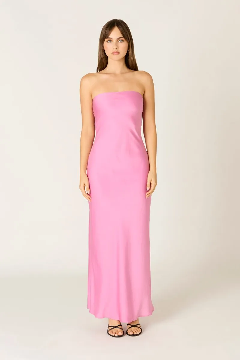 Tie-back Strapless Maxi Dress sold by Cotton Candy LA