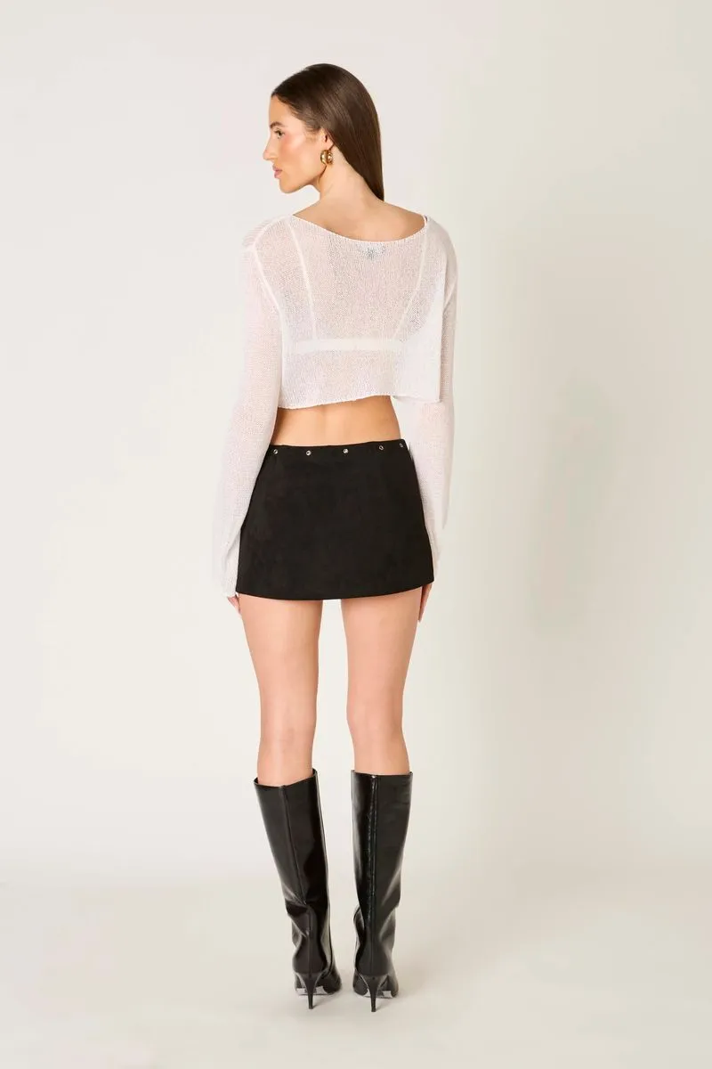 Sheer Knit Long Sleeve sold by Cotton Candy LA product image thumbnail 4