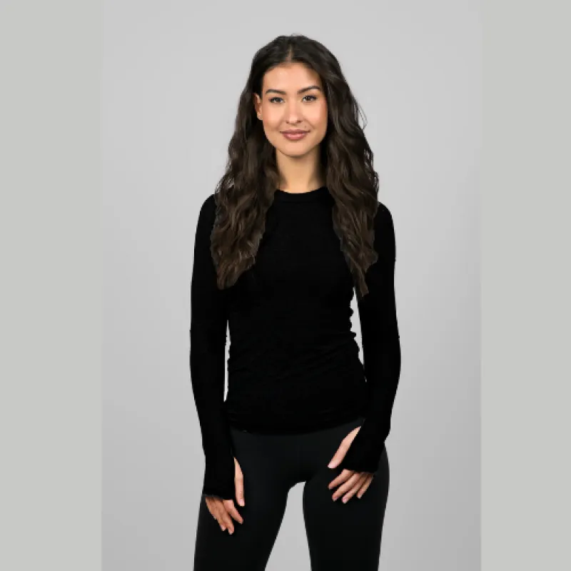 Laguna Waist Length Long-Sleeve Women's Sun Shirt sold by JOJU