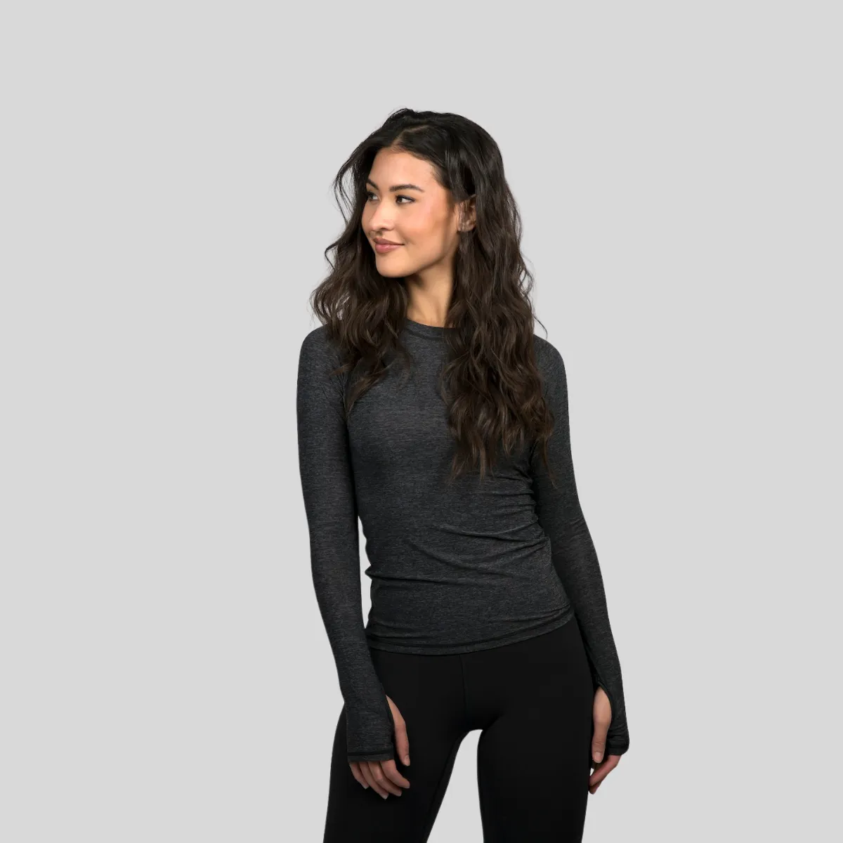 Laguna Long-Sleeve Women's Sun Shirt - Heathered sold by JOJU product image thumbnail 2