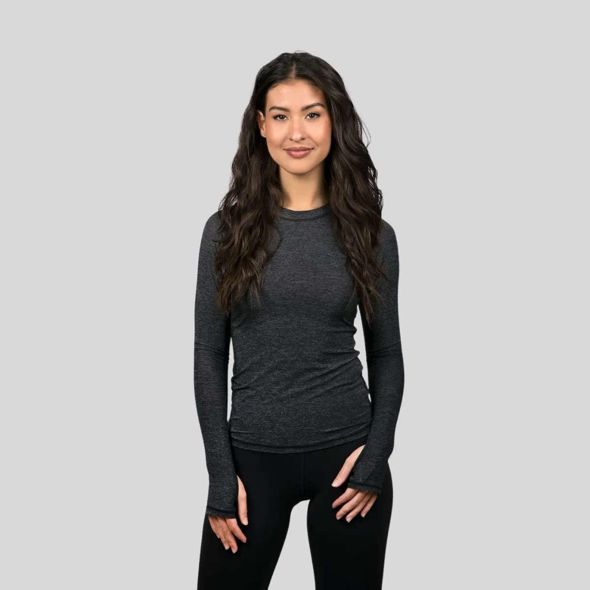 Laguna Long-Sleeve Women's Sun Shirt - Heathered sold by JOJU