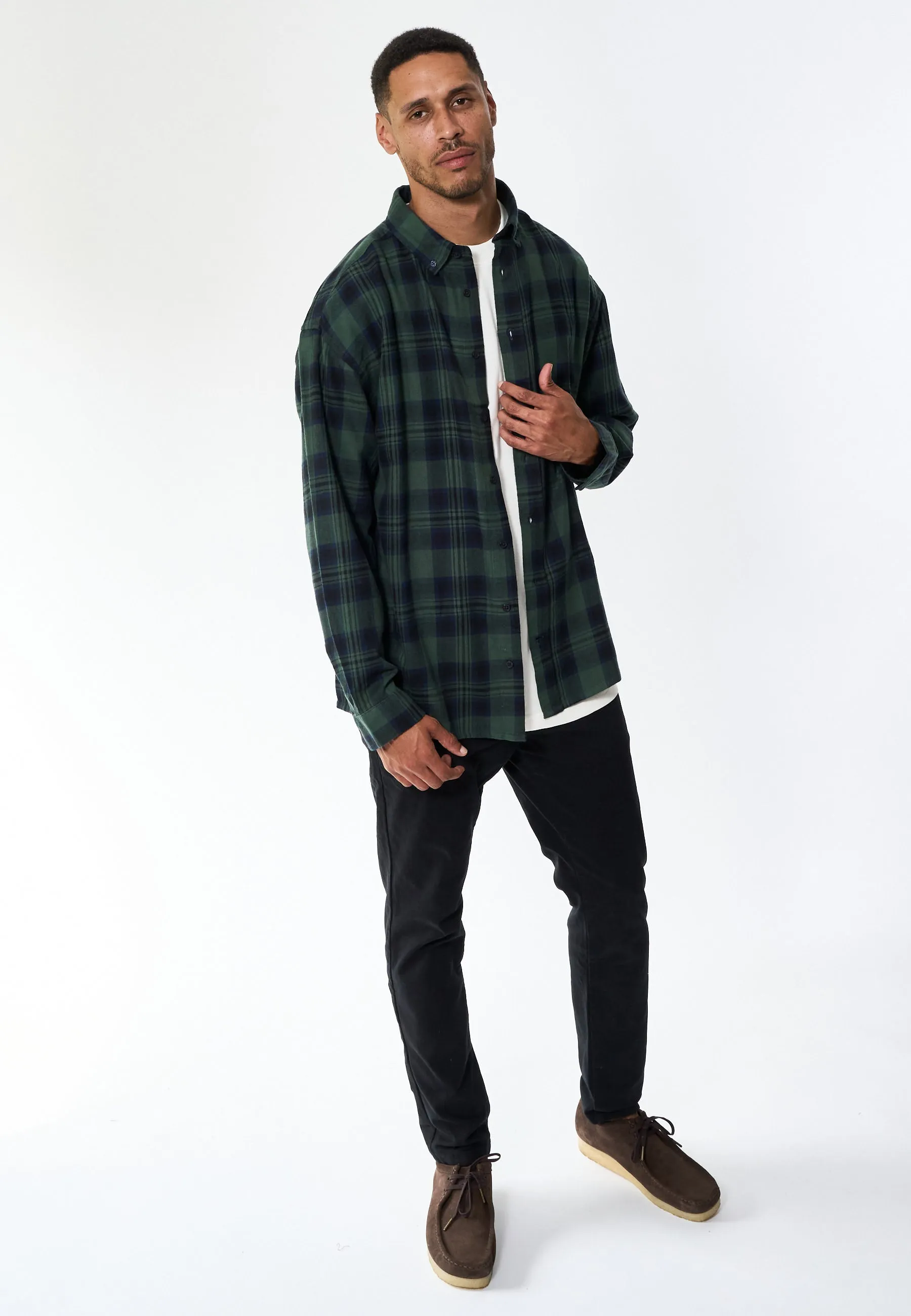 Shirt flanel Check - Mallard Green sold by Legends product image thumbnail 2